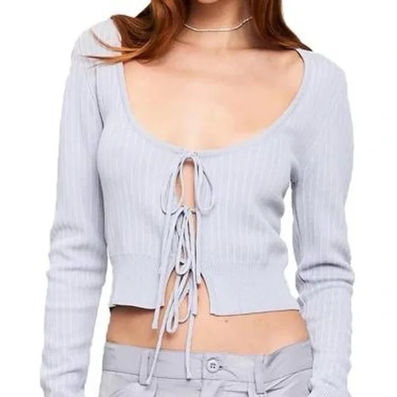 LIONESS women’s gray cardigan size XS - Picture 1 of 5